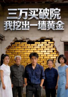 《三万买破院，我挖出一墙黄金》