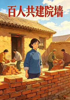 《百人共建院墙》