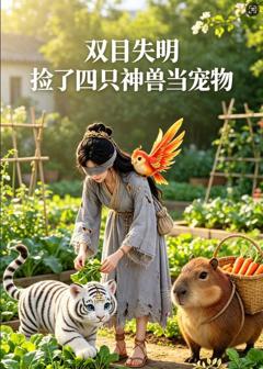 《双目失明，捡了四只神兽当宠物》